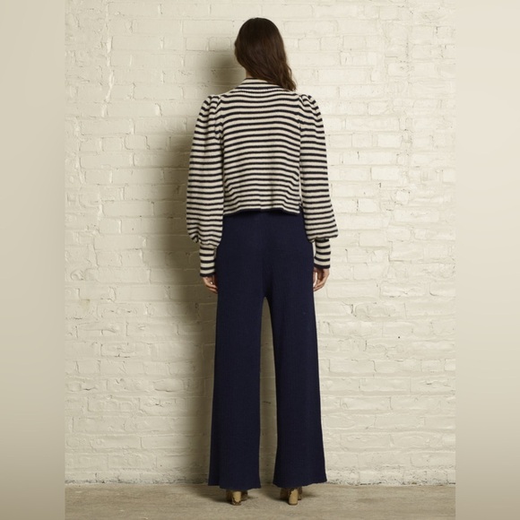 Eleven Six Mia Sweater in Ivory/Navy Stripe - Picture 5 of 15